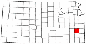 Image:Map of Kansas highlighting Allen County.png