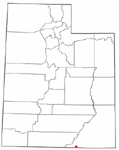 Location of Navajo Mountain, Utah