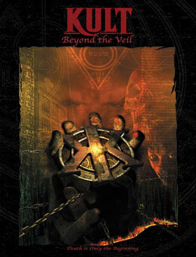 The cover for Kult: Beyond the Veil