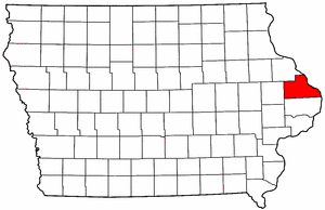 Image:Map of Iowa highlighting Jackson County.png