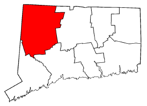 Image:Map of Connecticut highlighting Litchfield County.png