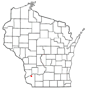 Location of Marion, Wisconsin