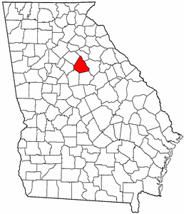 Image:Map of Georgia highlighting Morgan County.png