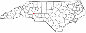 Location of Cornelius, North Carolina