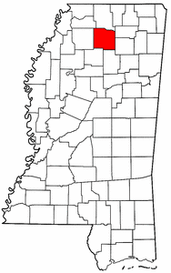 Image:Map of Mississippi highlighting Lafayette County.png