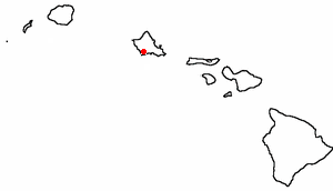 Location of Barbers Point Housing, Hawaii