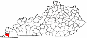 Image:Map of Kentucky highlighting Hickman County.png