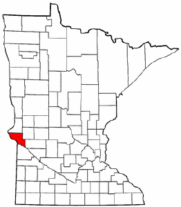 Image:Map of Minnesota highlighting Big Stone County.png