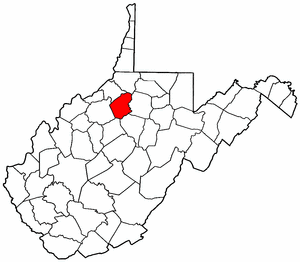 Image:Map of West Virginia highlighting Doddridge County.png