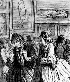 This Year Venuses Again... Always Venuses!Honoré Daumier, no. 2 from series in Le Charivati, 1864