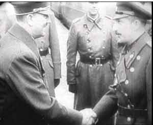 Adolf Hitler with Tsar Boris III