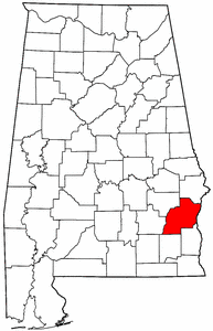 Image:Map of Alabama highlighting Barbour County.png