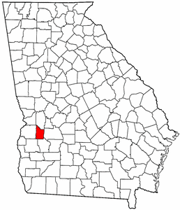 Image:Map of Georgia highlighting Webster County.png