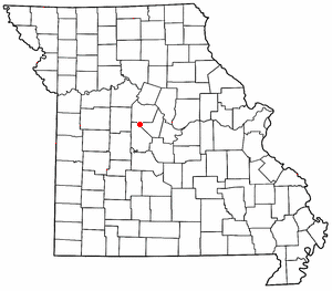 Location of Syracuse, Missouri