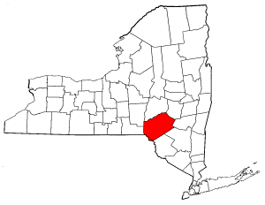 Image:Map of New York highlighting Delaware County.png
