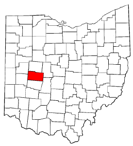 Image:Map of Ohio highlighting Champaign County.png
