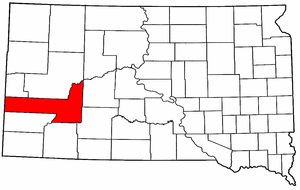 Image:Map of South Dakota highlighting Pennington County.png