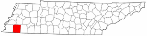 Image:Map of Tennessee highlighting Fayette County.png