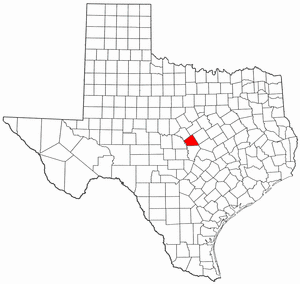 Image:Map of Texas highlighting Lampasas County.png