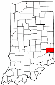 Image:Map of Indiana highlighting Franklin County.png