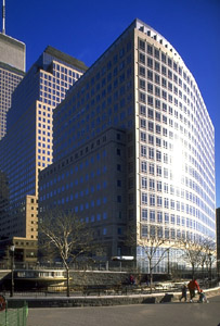 NYMEX headquarters and trading facility in New York