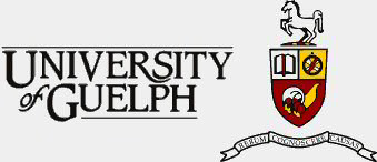 The University of Guelph identifier and crest.