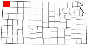 Image:Map of Kansas highlighting Cheyenne County.png