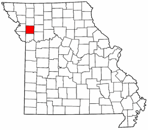 Image:Map of Missouri highlighting Clinton County.png