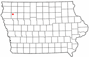 Location of Cleghorn, Iowa