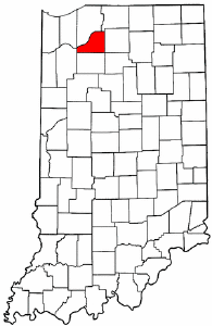 Image:Map of Indiana highlighting Starke County.png