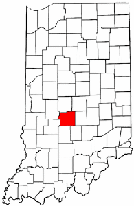 Image:Map of Indiana highlighting Morgan County.png