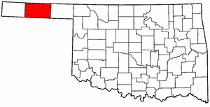 Image:Map of Oklahoma highlighting Texas County.png