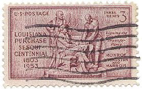 U.S. postage stamp (c. 1953) commemorating the 