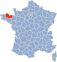 Location of Ctes-d'Armor in France