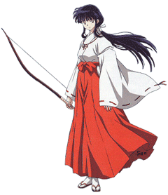 Kikyo, shown with her bow