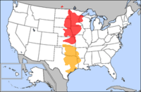 Prairie Skink Distribution