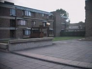 Front of Churchill College