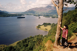 A view of Derwent Water in the English Lake District