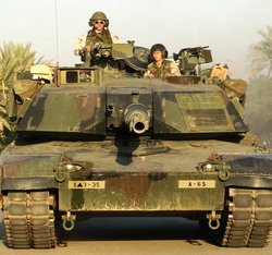 An M1A1 Abrams