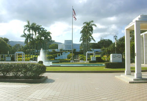 LDS President Joseph F. Smith spent most of his presidency overseeing the construction of his beloved Lāie Hawaii Temple. He died one year before it was completed.