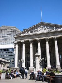 Royal Exchange exterior, London