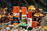 DEET is availabile in many insect repellents