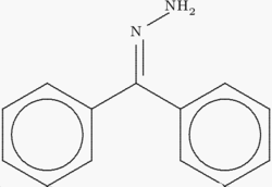 Benzophenone hydrazone, an example hydrazone
