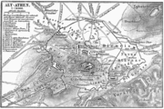 1888 German map of Athens