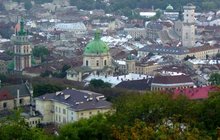 View from Lviv's Castle Hill