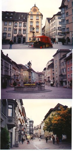 Views of old town, Schaffhausen