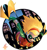 Cover to Robin #126. Art by Damion Scott.