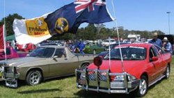 Two Australian style Utes at .