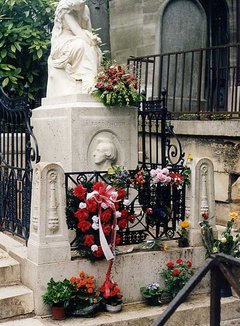 The grave of 