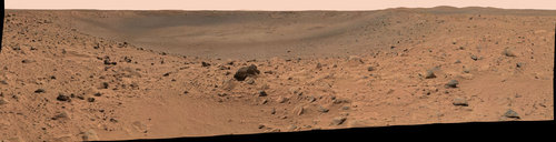Bonneville crater, Mars